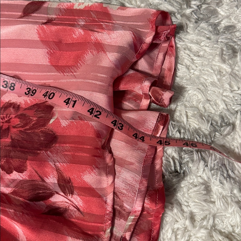 Torrid Pink Floral Midi Dress - Picture 16 of 16